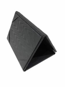 Exhibidores de Menús de Tres Caras para Restaurantes, Cubiertas de Menús de Cuero con Soporte Triangular - Product Image 3