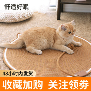 Alfombrilla rascadora para gatos, apta para todas las estaciones, duradera, resistente al desgaste, antideslizante, imprescindible para que los gatos y perros afilaran sus garras. - Product Image 3
