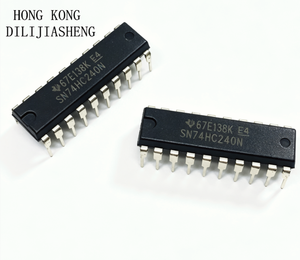 Nuevo chip IC inversor/buffer lógico en línea SN74HC240N DIP-20, importado y sellado de fábrica - Product Image 1