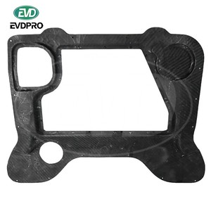 Pour <span class=keywords><strong>Chevrolet</strong></span> Corvete C8 2020-2022 couvercle de fenêtre de moteur en Fiber de carbone sèche - Product Image 6