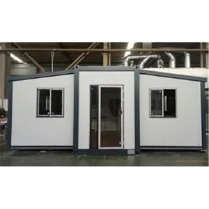 Sống cabin container nhà di động nhà 2 phòng ngủ container nhà với video hỗ trợ kỹ thuật cho rừng