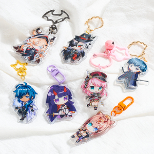 Porte-clés personnalisé en acrylique pour femme, anime, <span class=keywords><strong>One</strong></span> <span class=keywords><strong>Piece</strong></span>, porte-clés transparent en acrylique, porte-clés Luffy <span class=keywords><strong>Chopper</strong></span>, pendentif, bijoux - Product Image 1