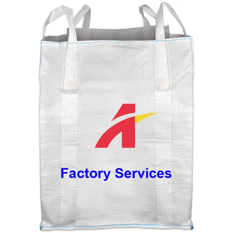 1 tonne 2 ton price bigbag super sacks 1000kg PP big bulk jumbo FIBC bag for sale