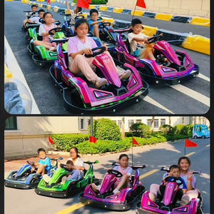 Profesional eléctrico adolescentes Drift Karting Gokart gran eje comercial Drive Go Kart hecho de plástico duradero - Product Image 2