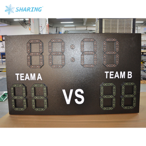 Tableau de score de basket-ball LED, tableau de score numérique électronique avec télécommande RF sans fil pour les sports en intérieur et en extérieur - Product Image 5