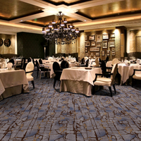 Otel Koridoru Sineması Wilton Axminster Naylon Baskı Makinesiyle Üretilmiş Duvardan Duvara Halı