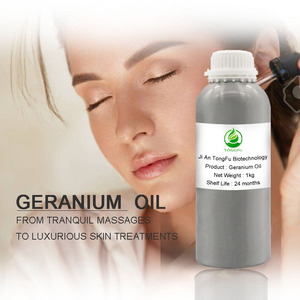 Aceite esencial de geranio natural puro de calidad súper premium para difusor, masaje, sueño y perfume, función reafirmante de velas - Product Image 4