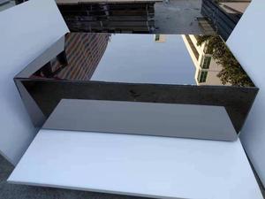 अनुकूलित आधुनिक कमरे में रहने वाले फर्नीचर गिलास वर्ग लंबी कॉफी टेबल सेंटर टेबल साइड टेबल - Product Image 5