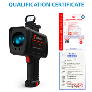 Instrument de télémétrie au laser portable pour le méthane, capteur laser infrarouge EX, écran couleur, analyseur de méthane au laser CH4 - Product Image 5