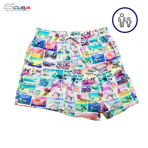 Costume <span class=keywords><strong>da</strong></span> Bagno <span class=keywords><strong>da</strong></span> <span class=keywords><strong>Uomo</strong></span> Personalizzato Impermeabile con Stampa Floreale e Leopardata, Traspirante, Estivo, con Stampa Digitale - Product Image 5