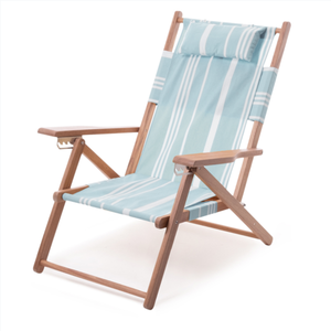 Hangrui Premium Chaise de plage pliante en <span class=keywords><strong>bois</strong></span> avec parapluie Portable Sac à dos Chaise longue Siège <span class=keywords><strong>Jardin</strong></span> Piscine Camping Extérieur Chaises longues - Product Image 2