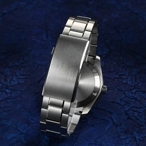 Reloj Automático NH35 con Bisel de 12 Horas, Esfera de Nácar, Acero Inoxidable, Resistente al Agua 100M, Luminoso BGW9, Logotipo Personalizado OEM, Reloj Mecánico para Hombre - Product Image 4