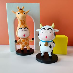 ฟิกเกอร์อนิเมะ ชินจัง ขนาด 5-13 ซม. 6 ชิ้น/ชุด ของเล่นโมเดล PVC คอสเพลย์น่ารัก เหมาะสำหรับเป็นของขวัญเด็ก - Product Image 3