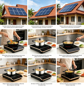 Cuisinière solaire à <span class=keywords><strong>induction</strong></span> tout-en-un pour l'Indonésie avec énergie solaire 100 % gratuite et garantie d'un an - Product Image 6