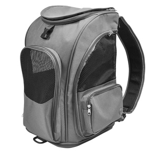 2-<span class=keywords><strong>in</strong></span>-1 thoáng khí vật nuôi Ba lô tàu sân bay có thể gập lại vật nuôi Túi du lịch cho chó mèo động vật nhỏ với bốn lưới - Product Image 3