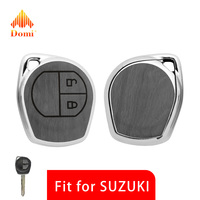 DM Solf TPU cuir voiture intérieur accessoires télécommande clé étui couverture écologique voiture porte-clés protecteur adapté pour Suzuki Jimny