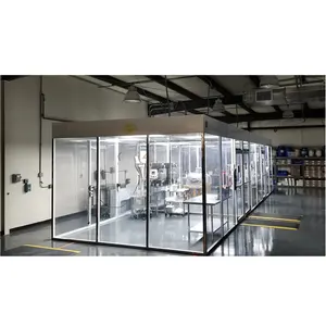 GMP Standard hight Quality ISO Class 8 Dust free clean modular room laboratory modular cleanroom