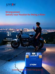 Batterie au lithium pour moto, démarrage à manivelle, type usine chinoise, haute performance, communicateur Bluetooth - Product Image 2