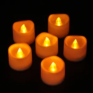 Gran oferta, vela LED en forma de corazón multicolor, Velas de plástico sin humo para fiestas de boda, propuesta de decoración del Día de San Valentín