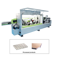 Máquina de Enchapado de Cantos Automática para Aluminio y Madera JUNDE JD-FK768 de Alta Productividad, Sin Enjuague, 7KW, Velocidad de Alimentación de 10~15m/min