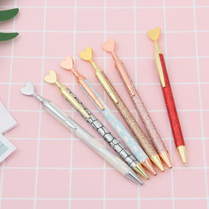 Bolígrafo Metálico Promocional con Diseño de Corazón y Logotipo Personalizado para Regalo - Product Image 2