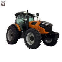 Schwerlast-Traktor 150-180 PS mit geschlossener Kabine, Frontlader, Heckbagger und zuverlässiger Zapfwellenantrieb