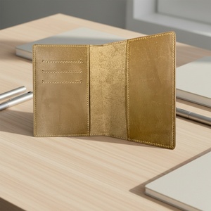 Porta Pasaportes de Cuero Crazy Horse Boshiho con RFID, Diseño Personalizado, Antirrobo, para Hombre, Porta Tarjetas de Crédito - Product Image 6