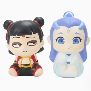 Nezha & Ao Bing <b>Squishy</b> Toys, Slow Rebound Stress Relief Figurines, Kids Desk Decor, Gift & Wholesale Toys - Product Image 4
