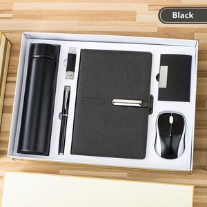 Juego de Regalo Corporativo de Alta Calidad para Hombre: Libreta, Bolígrafo, Taza Térmica, Tarjetero, Memoria USB y Ratón Inalámbrico - Product Image 2