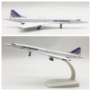 Modèle d'avion en métal moulé sous pression de 20 cm, <span class=keywords><strong>Concorde</strong></span> supersonique d'Air France, avec trains d'atterrissage - Product Image 6