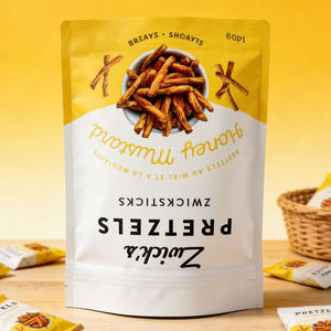 ผู้ผลิตมืออาชีพความชื้นยืนขึ้นถุงซิปสําหรับถุงบรรจุภัณฑ์วันที่ช็อคโกแลตไมค์ - Product Image 6