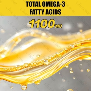 อาหารเสริมโอเมก้า 3 วีแกนแบบขายส่ง น้ำมันปลาโอเมก้า 3 ขนาด 1100 มก.  อาหารเสริมโอเมก้า 3 แบบกัมมี่ฉลากส่วนตัว - Product Image 4