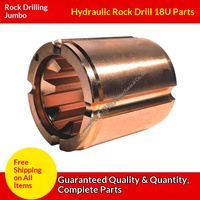 Foreuse hydraulique pour roche 18U, manchon de guidage de mèche à piston d'impact, manchon de lavage, manchon à paroi mince