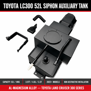 Réservoir de carburant à autonomie étendue en alliage AL-MG FK 110L pour <span class=keywords><strong>Land</strong></span> <span class=keywords><strong>Cruiser</strong></span> 300 LC300 3.5TT V6 3.3D <span class=keywords><strong>Diesel</strong></span> GR Sport 4x4 Pompe à siphon - Product Image 1