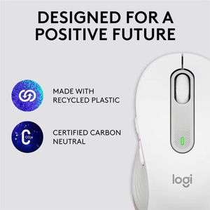 Logitech M650/M650L Silent <b>Wireless</b> <b>Mouse</b>, Bluetooth & 2.4G Dual Mode, Ergonomic Quiet Click Office <b>Mouse</b> <b>for</b> <b>Laptop</b> Desktop - Product Image 3