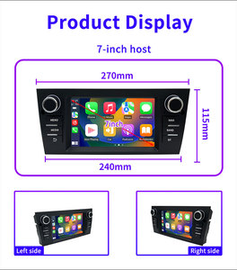 7 inch thông minh OLED/LCD TFT IPS <span class=keywords><strong>Android</strong></span> <span class=keywords><strong>Media</strong></span> <span class=keywords><strong>Player</strong></span> cho BMW 3 Series E90/91/92 1 năm bảo hành không dây Carplay MP3 được xây dựng trong GPS - Product Image 5