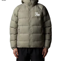 Veste matelassée réversible unisexe surdimensionnée pour l'hiver, streetwear, grande taille, chaude, à capuche, pour l'extérieur