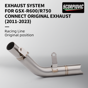 Tuyau d'échappement de moto Slip on pour <span class=keywords><strong>SUZUKI</strong></span> GSX-R600 GSX-R750 GSXR 600 <span class=keywords><strong>750</strong></span> 2011 - 2021 <span class=keywords><strong>2022</strong></span> 2023 - Product Image 2