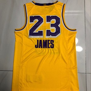 Mismo Estilo No. Camiseta de Baloncesto Estilo James <span class=keywords><strong>23</strong></span>, Uniforme Deportivo de Baloncesto de Malla de Poliéster de Secado Rápido para Verano - Product Image 4