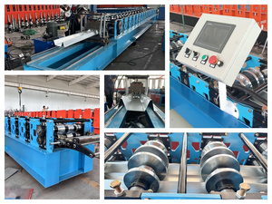 Secondary System Aluminum-zinc Coated Steel Aluminum Alloy Diverter Channels Production Line for Solar Drainage Gutters - Product Image 3