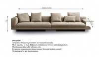 Ensemble de canapés sectionnels modernes en cuir PU, design carré, avec table d'appoint à pieds en acier inoxydable, idéal pour hôtels et salons – Nouvelle collection très demandée