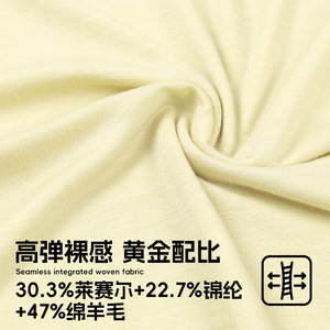 Merino <b>Wool</b> Tencel Women's Short Sleeve Yoga Top Casual Fitness Sport Shirt Solid Color T3040 - Product Image 4