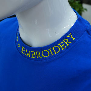 เสื้อยืดผู้ชายไซส์ใหญ่ ผ้าหนา สีดำ คุณภาพสูง รับปักลายตามสั่ง เสื้อยืดโอเวอร์ไซส์สำหรับผู้ชาย ขายส่ง - Product Image 5