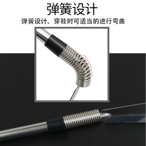 Yingte Long Stainless Steel Shoehorn 60Cm Telescopic Spring Design For Easy <b>Shoe</b> Wear - Product Image 4