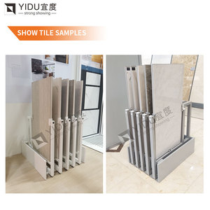 Mở rộng slab xoay Slider Rack đá cẩm thạch hiển thị mảnh và showroom Trần treo móc áo - Product Image 2