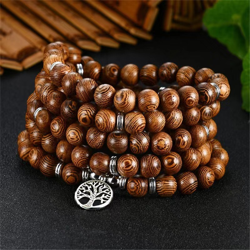 Natural Lava Rock Hematite Stone Bracelet