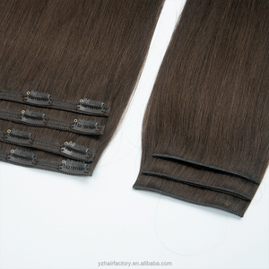 Extensiones de Cabello de Moda, Nueva Tendencia, Venta Directa de Fábrica, Clip Invisible, Personalizables, Color Balayage - Product Image 6