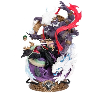 Anime japonais populaire, figurine de modèle de statue de 22 cm One Pieceed Roronoa Zoro <span class=keywords><strong>Ashura</strong></span> à 9 épées, cadeau pour les fans, modèle tendance - Product Image 6