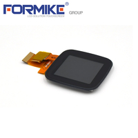 Layar sentuh kapasitif LCD IPS 1.54 inci, layar tampilan TFT LCD IPS ukuran kecil 240x240