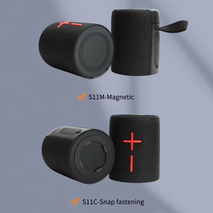 Altavoz Magnético Desmontable S1M1 BT5.3, Sonido Estéreo 3D, Portátil, Resistente al Agua IPX6, TWS <span class=keywords><strong>Boombox</strong></span>, Luces de Colores, Doble - Product Image 6